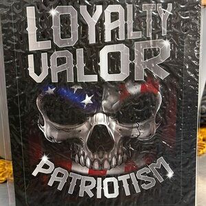 Patriotic Skull Graphic Art